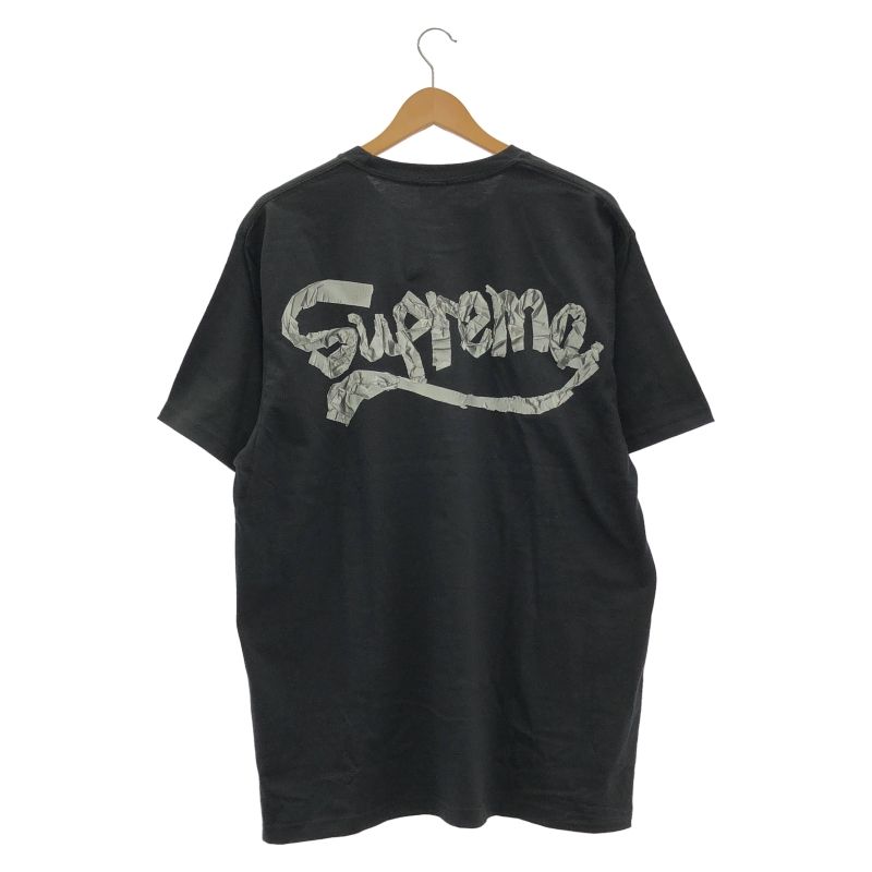 Supreme tape tee サイズL 黒 シュプリーム 91