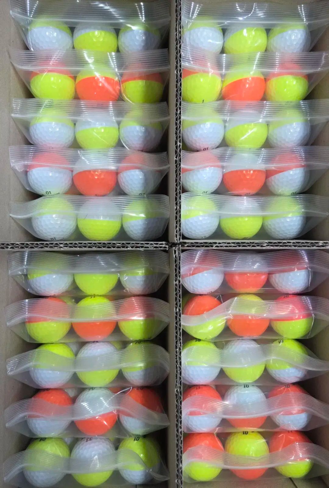 スリクソン A級 ディバイド zスター 3ピース 4ピース ゴルフ2色ボール 30球