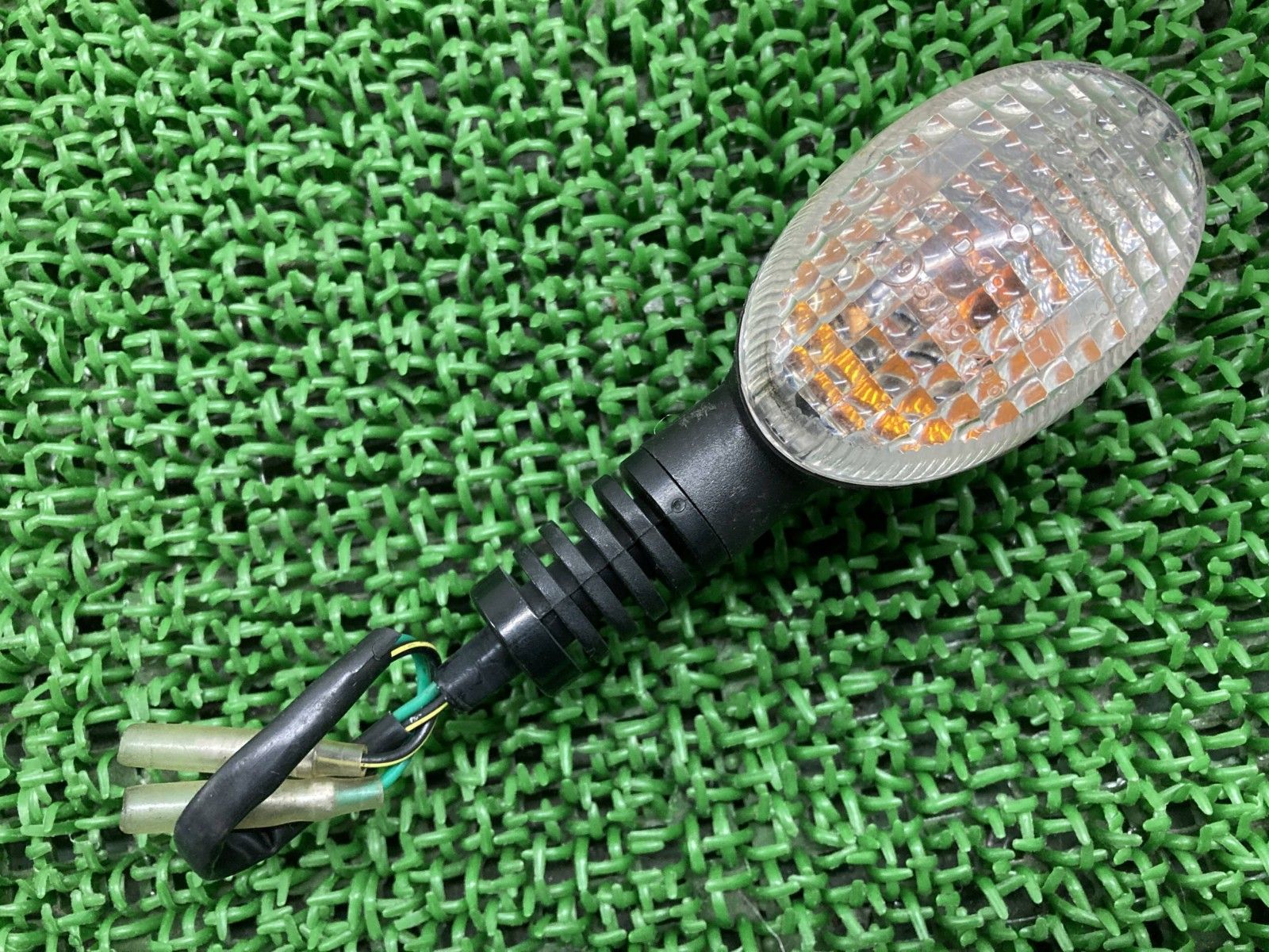 DトラッカーX KLX250 フロントウインカー 左 004067 カワサキ 純正 中古 LX250V LX250S バルカンS ニンジャ 割れ欠け無し Ot