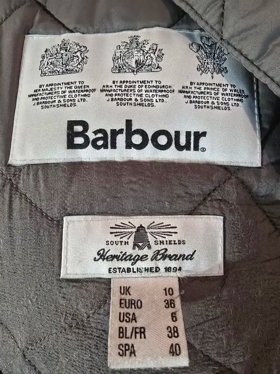 BARBOUR キルティングジャケット