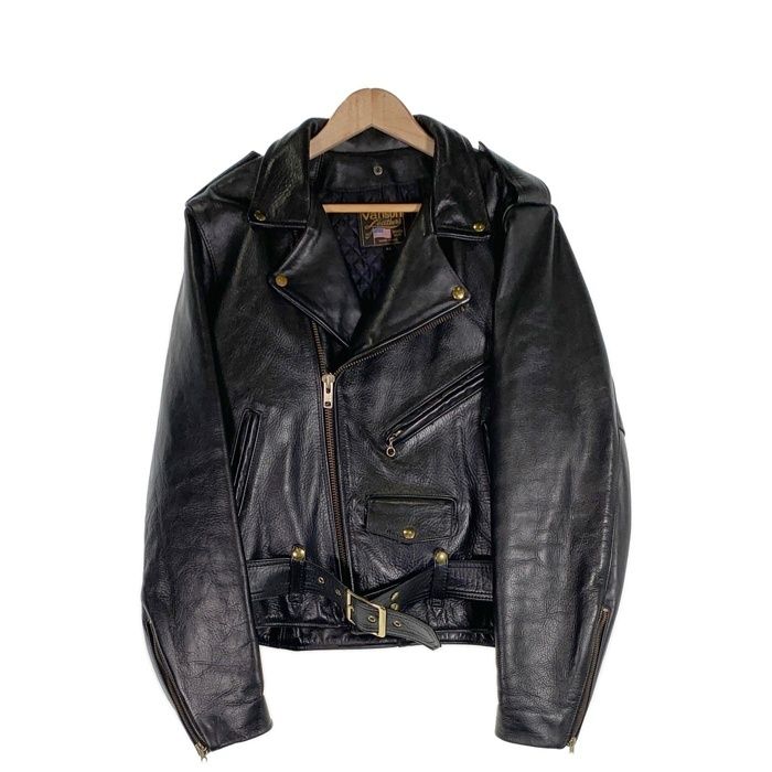 VANSON バンソン C2 レザーダブルライダースジャケット ブラック 現行