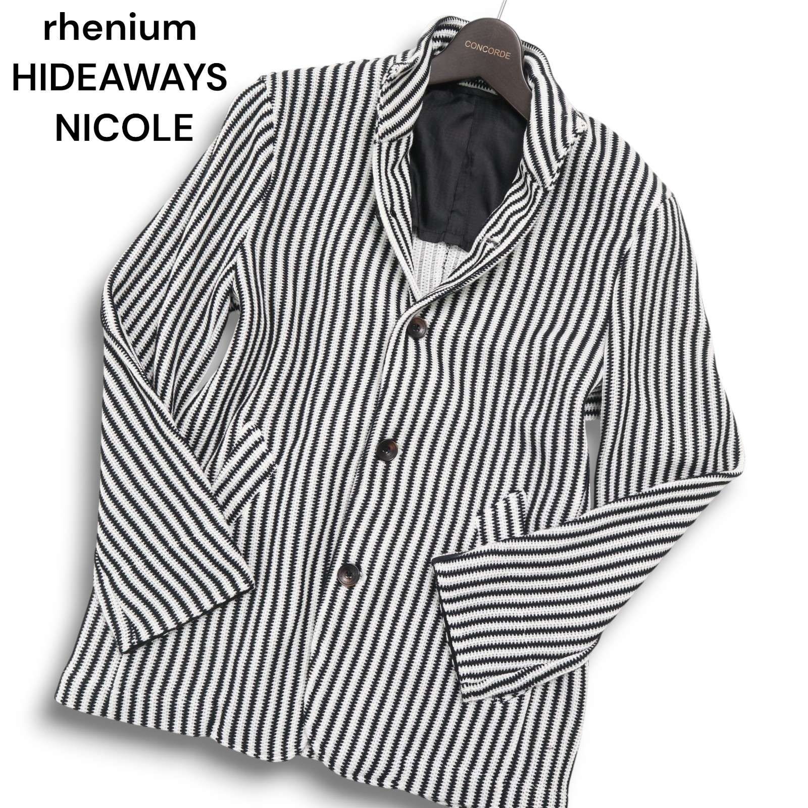 rhenium HIDEAWAYS NICOLE ハイダウェイ ニコル 通年☆ ストライプ