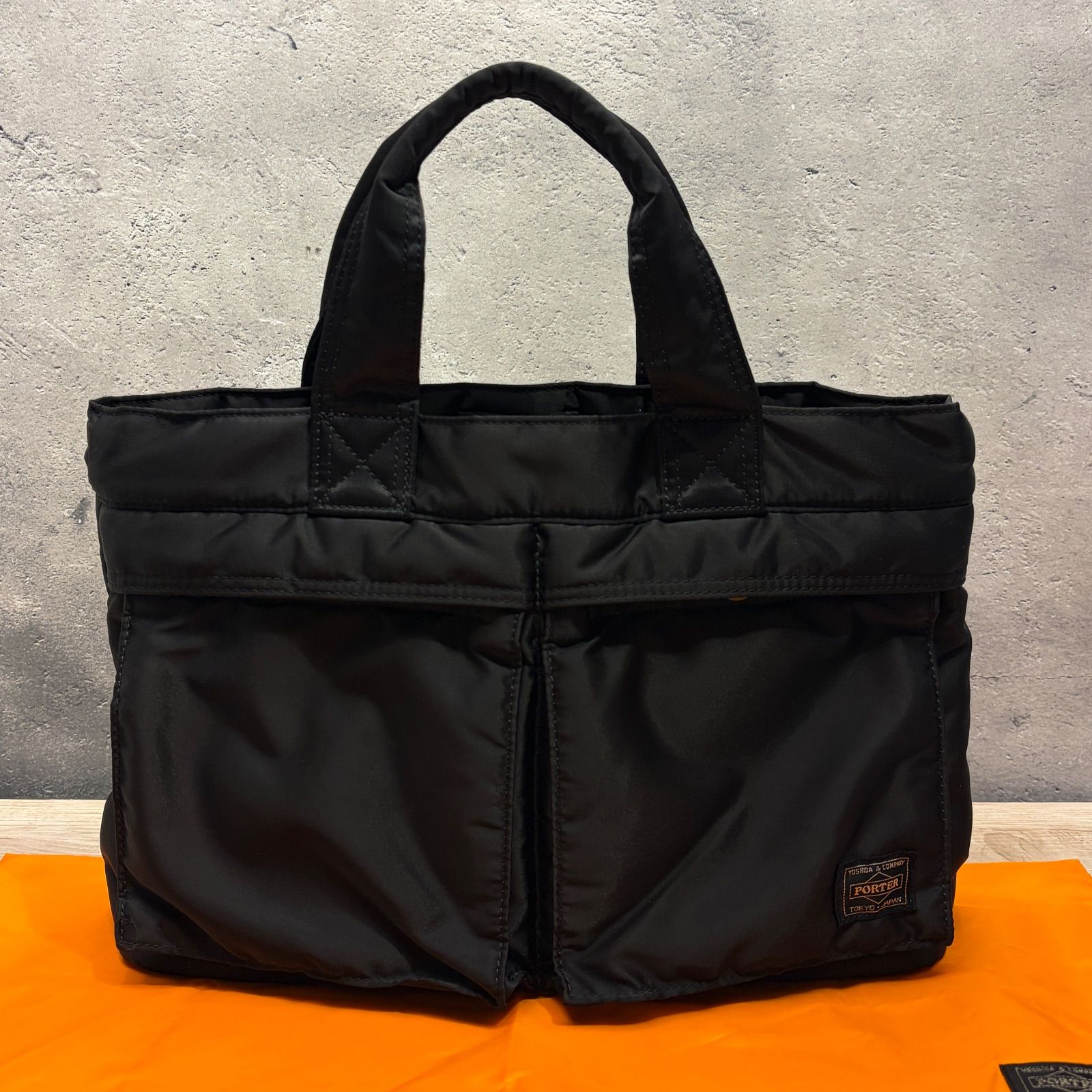 PORTER ポーター TANKER タンカートートバッグ ブラック | TANKER