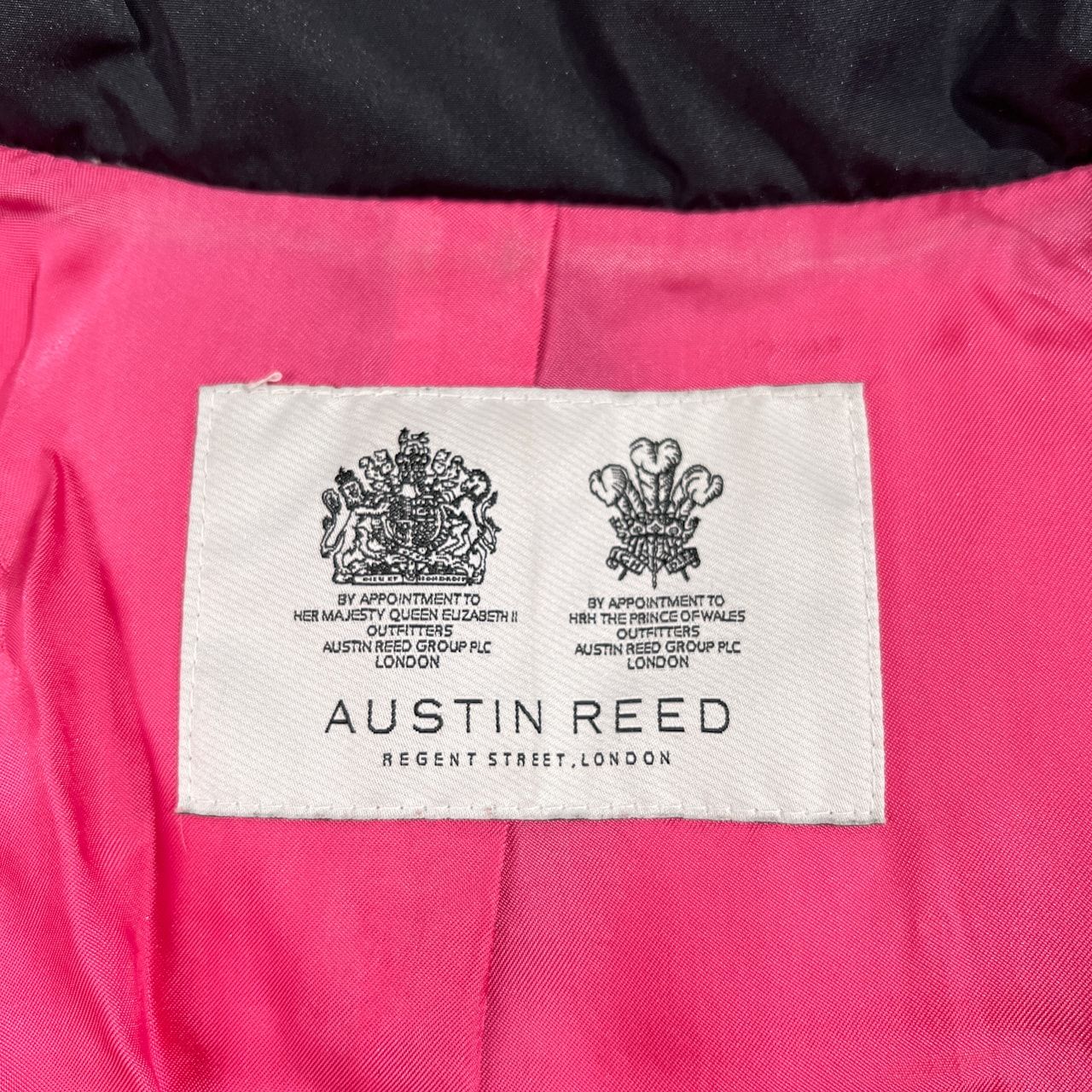 AUSTIN REED オースチンリード ウエストベルト付き ダウン コート 