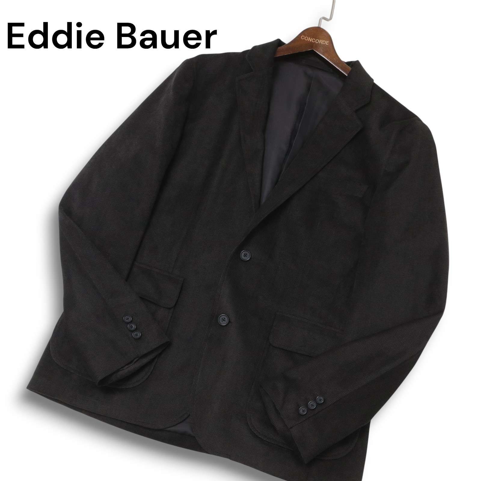 【緑タグ】エディバウワー　テーラードジャケット　アウトドア 中古・古着通販Eddie Bauer (エディーバウアー) Harris Tweed