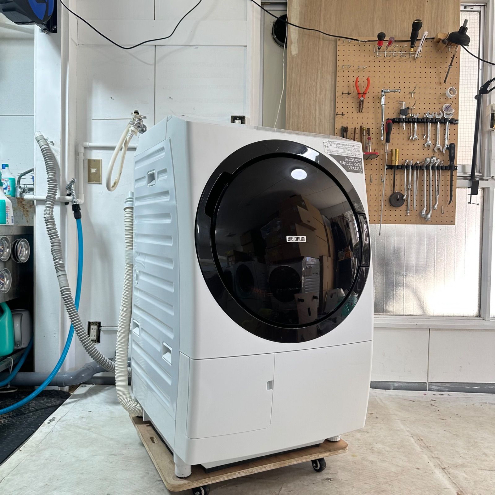 HITACHI BD-SX110GR 2022年製 完全分解洗浄済 ドラム式洗濯機