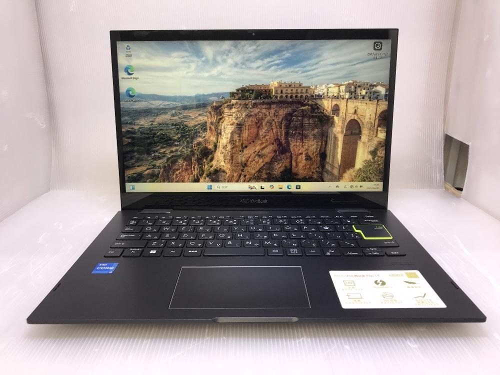 ☆[Windows11] 360°回転タッチ液晶 14型 ASUS VivoBook Flip 14 TP470E