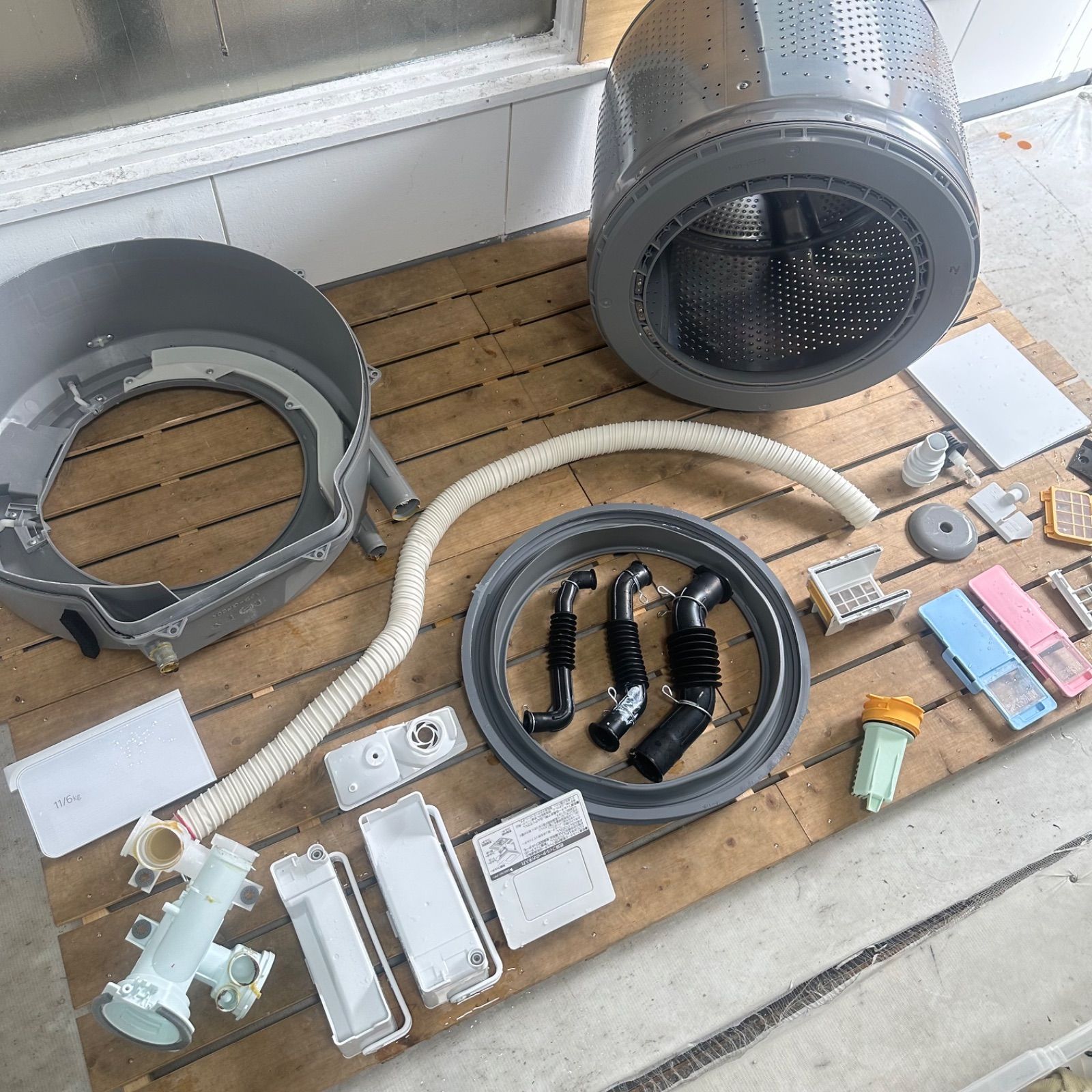 HITACHI BD-SX110GR 2022年製 完全分解洗浄済 ドラム式洗濯機