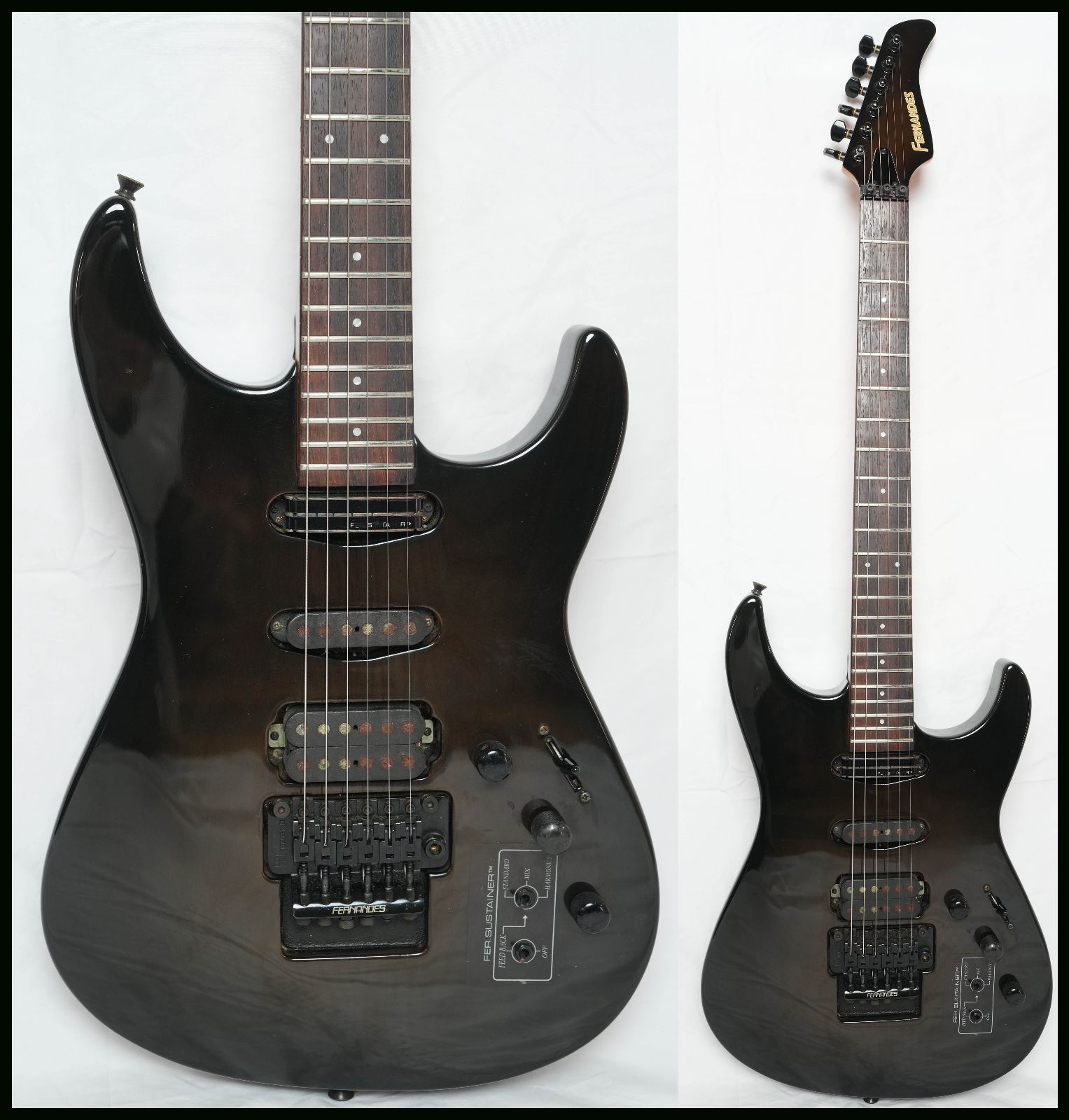 フェルナンデスFR シリーズ サスティナー搭載ギター フェルナンデス