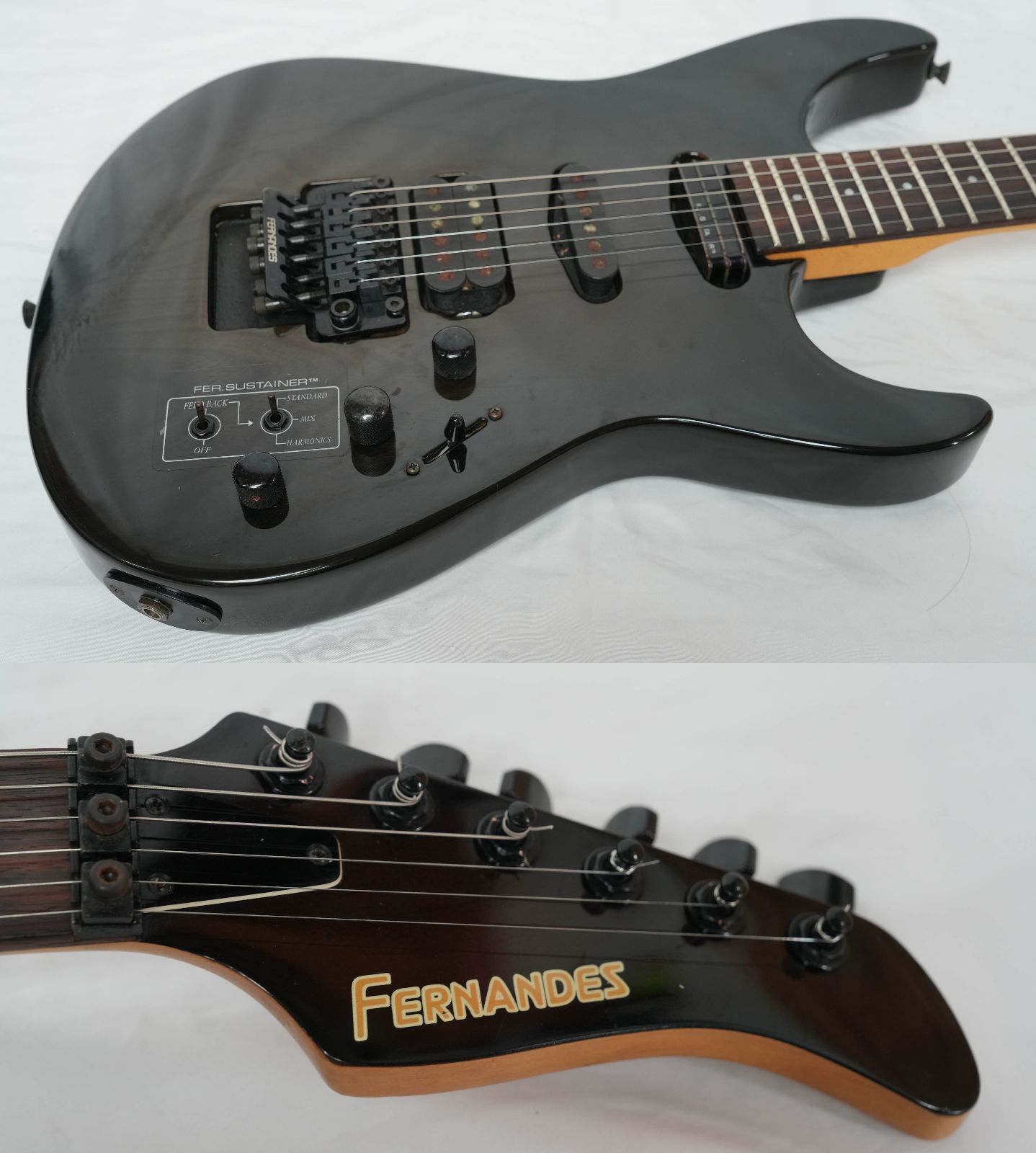 ☆FERNANDES☆FR-95S See Thru Black 18V フルモードサスティナー搭載