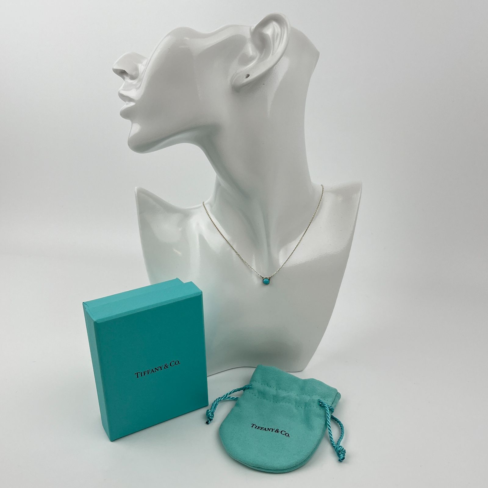 △△【中古】TIFFANY&Co. ティファニー カラーバイザヤード ターコイズ 