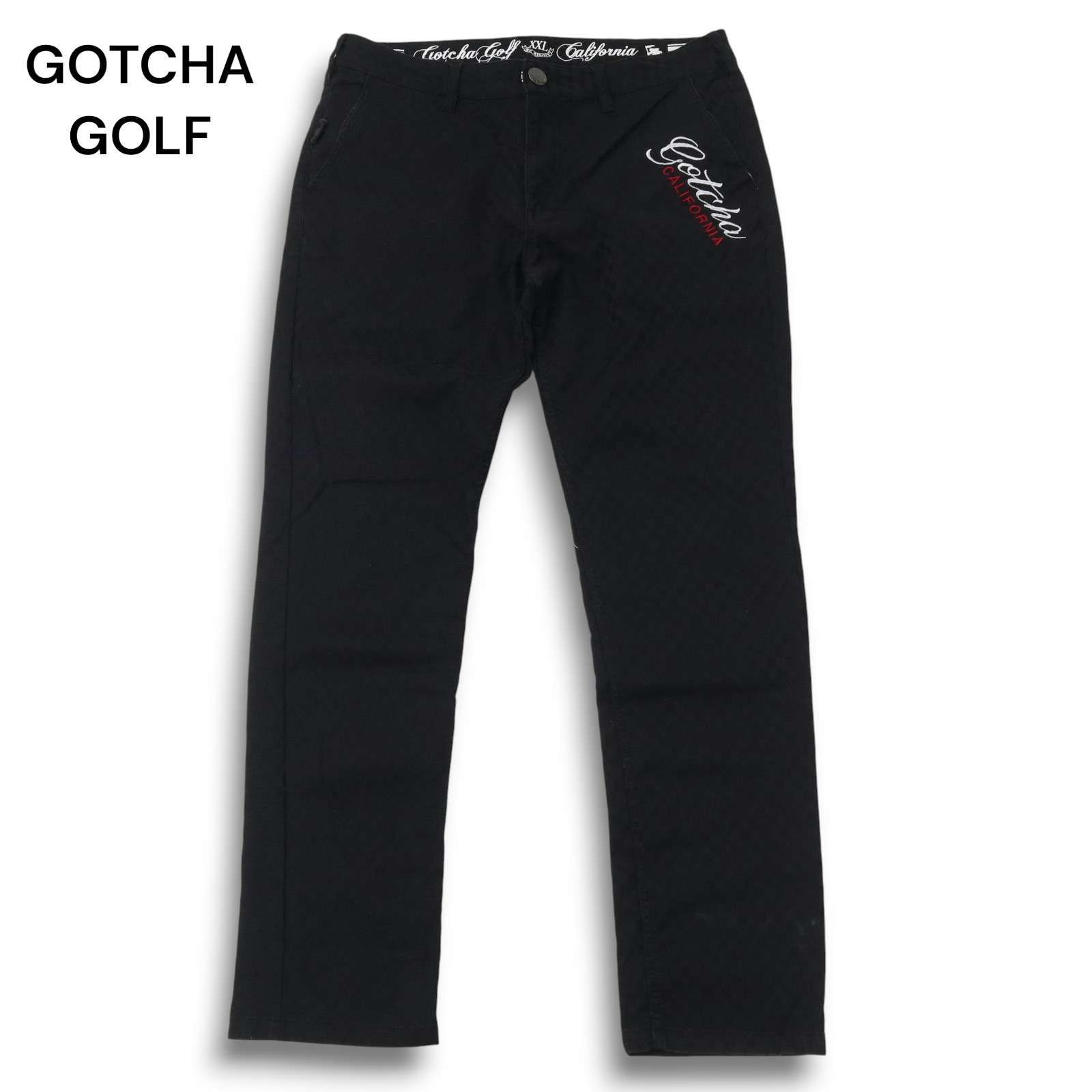 サイズ：XXL GOTCHA GOLF ガッチャゴルフ 3Dロゴ スウェットトレーナー 