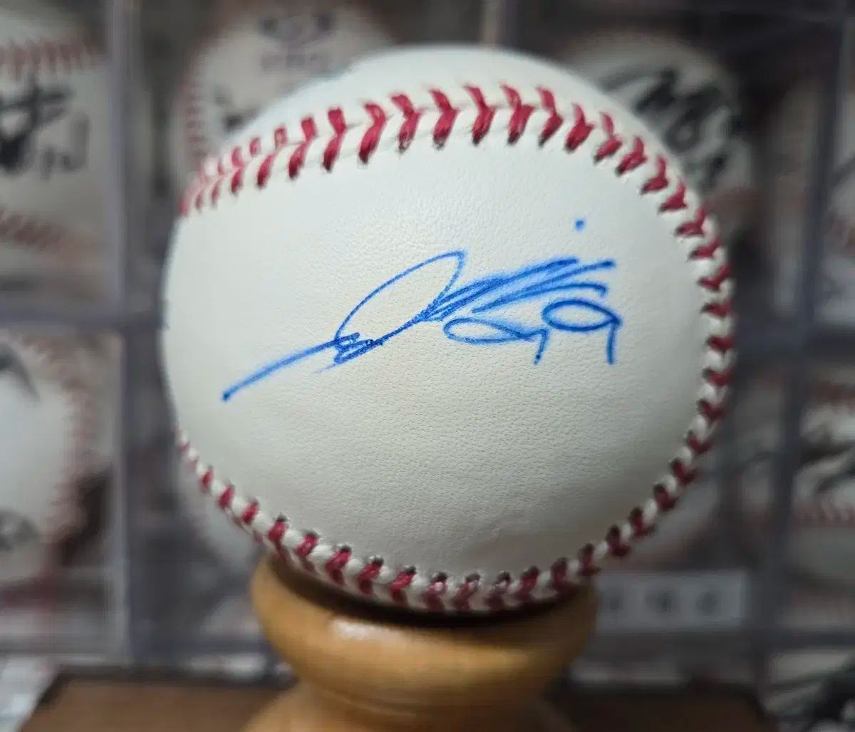 ハンファ イーグルス 류현진 リュ ヒョンジン 選手 メジャー公式球 サインボール