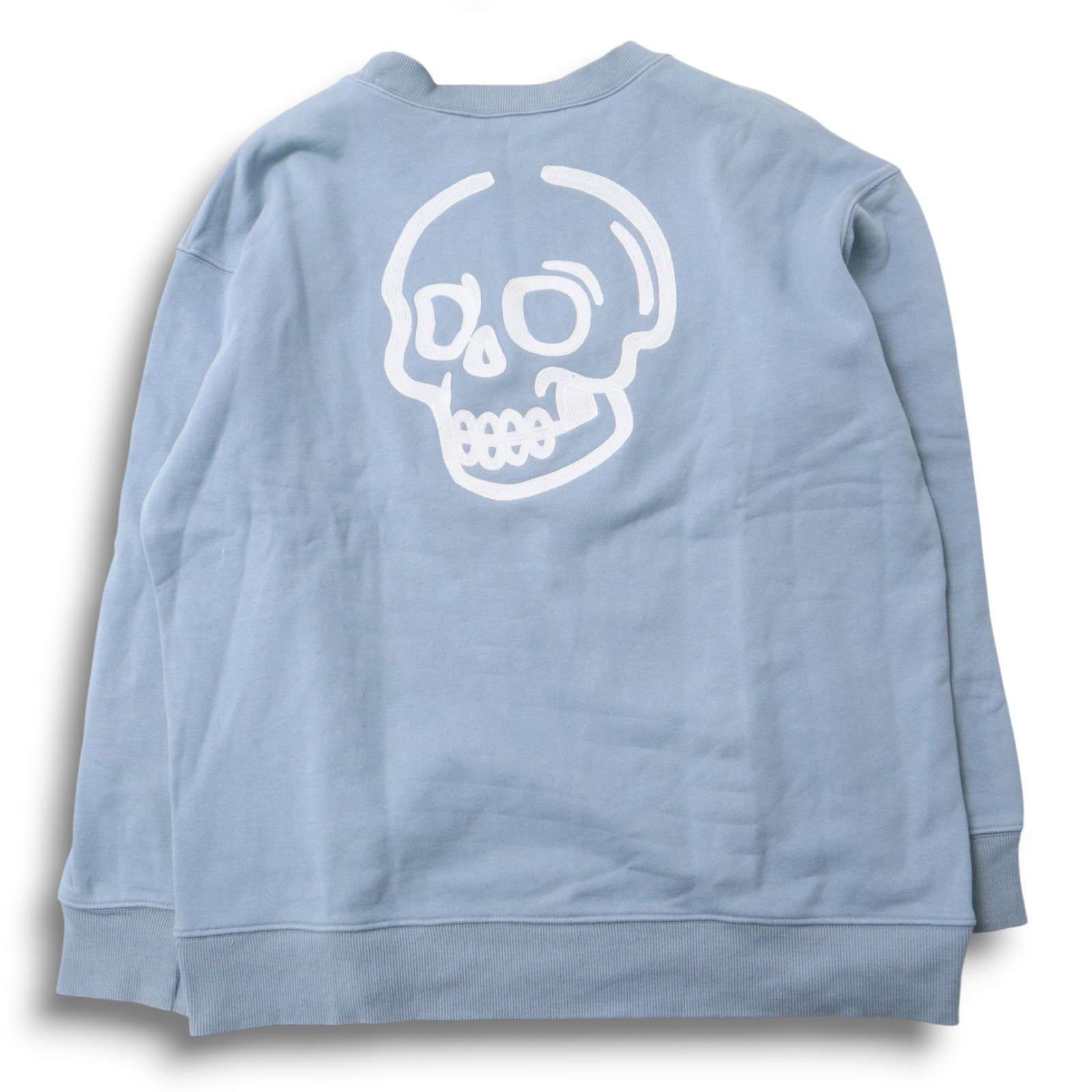 【希少カラー❗️】美品！stone  スウェットトレーナー　M 水色 53_009ux9_019o1o_1.jpg