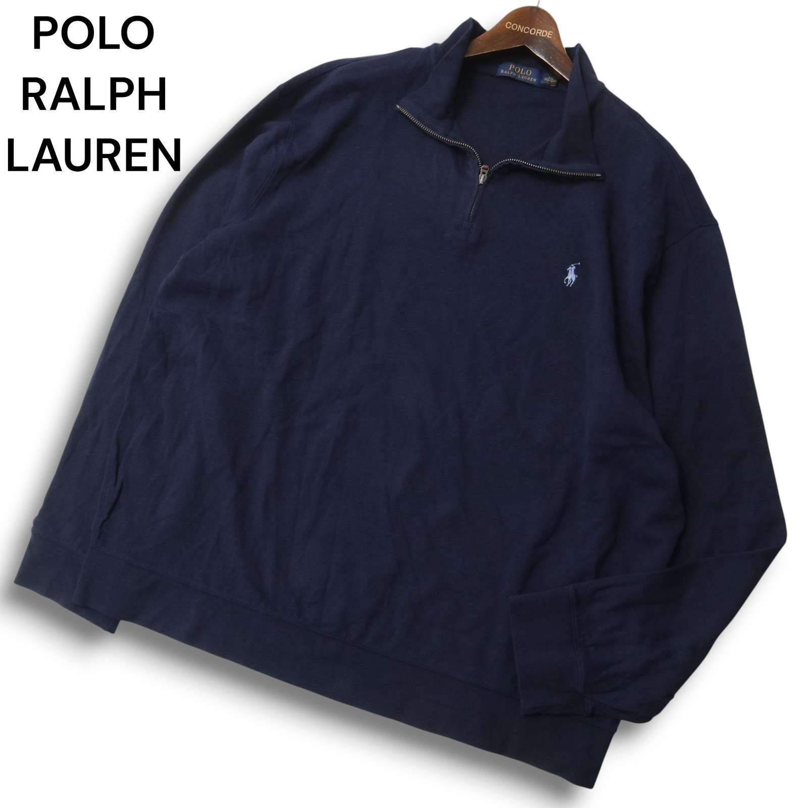 ☆新品タグ付き☆ ポロラルフローレン ハーフジップトレーナー ビッグポニー 刺繍 01028301.jpg