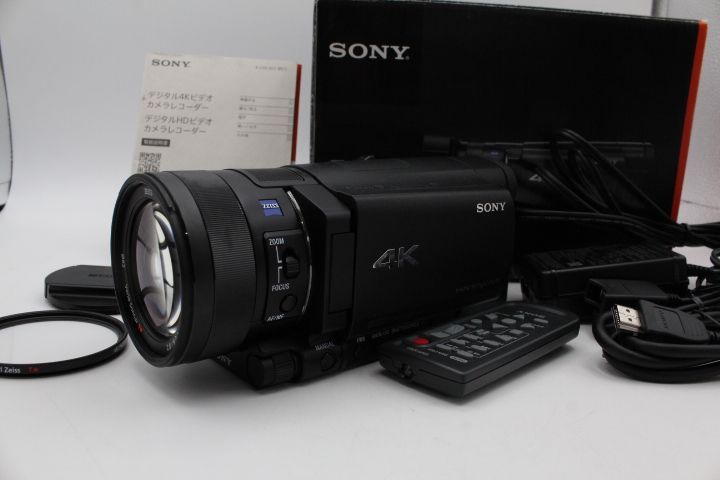 化粧 き SONY ソニー ビデオカメラ FDR-AX100 4K 光学12倍 ブラック Handycam FDR-AX100 BC LE20257751