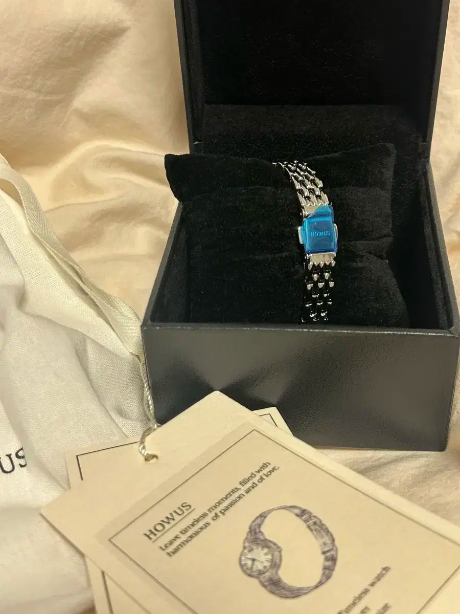 HOWUS ホワス タイムレス シルバー 時計 フルセット