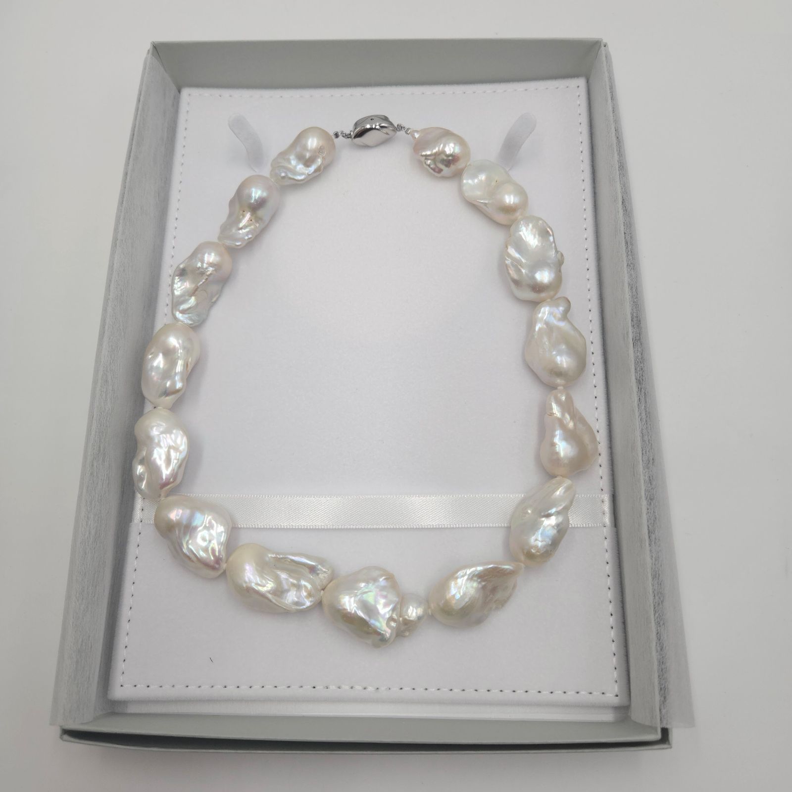 本真珠 バロックパール ネックレス 淡水パール バロック真珠 南洋真珠