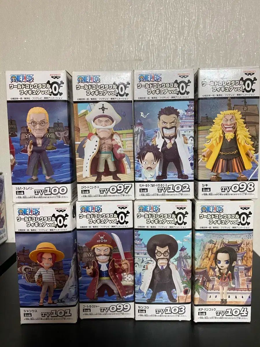 ONE PIECE ワールドコレクタブル TV 0탄 セット フィギュア