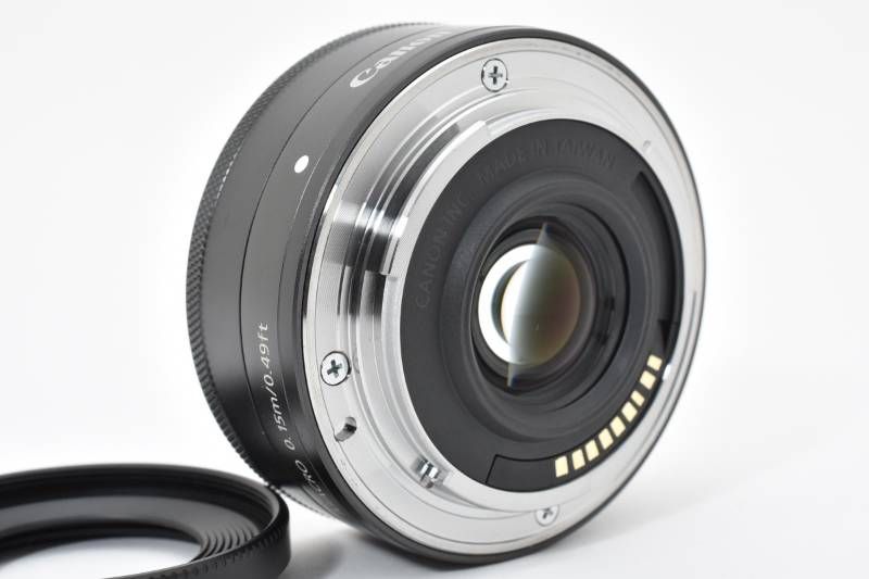 CANON LENS EF-M 22mm 1:2 STM キャノン 一眼レフ カメラレンズ [極上