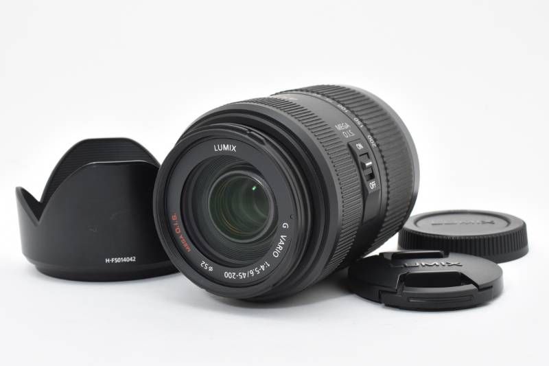 Panasonic Lumix G Vario 45-200mm f/4.0-5.6 Aspherical Mega O.I.S Lens [極上品] #A