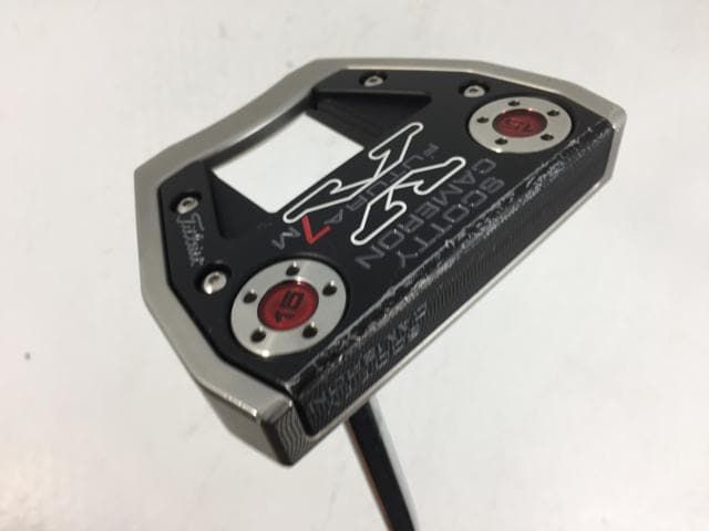 返品OK ゴルフクラブ タイトリスト スコッティ キャメロン フューチュラ X7M オリジナルスチール パター