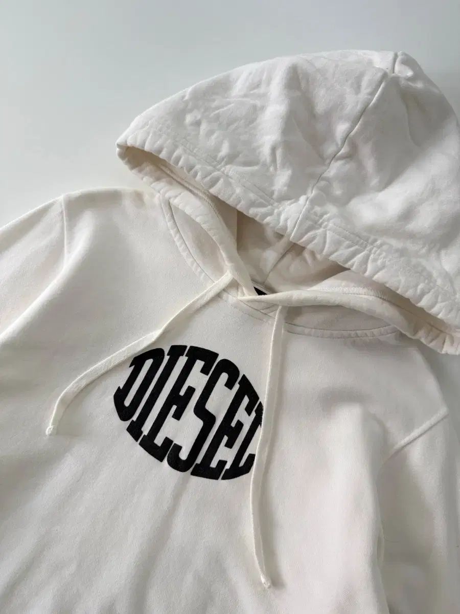 DIESEL サークル ロゴ 白 スウェット WHO