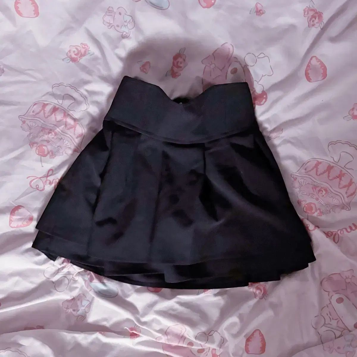 ミシェルマカロン バックリボン ミカスカート ブラック m 地雷系 量産型