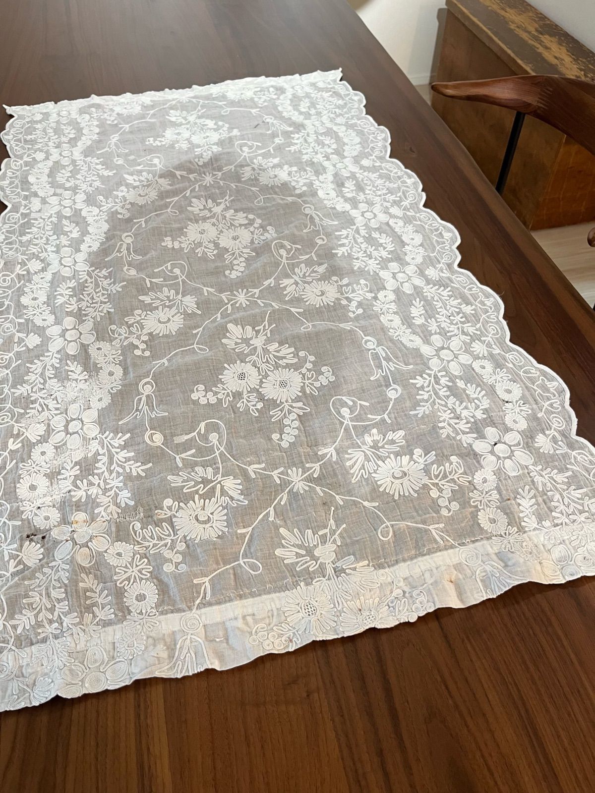 コーネリー刺繍 フランスアンティーク