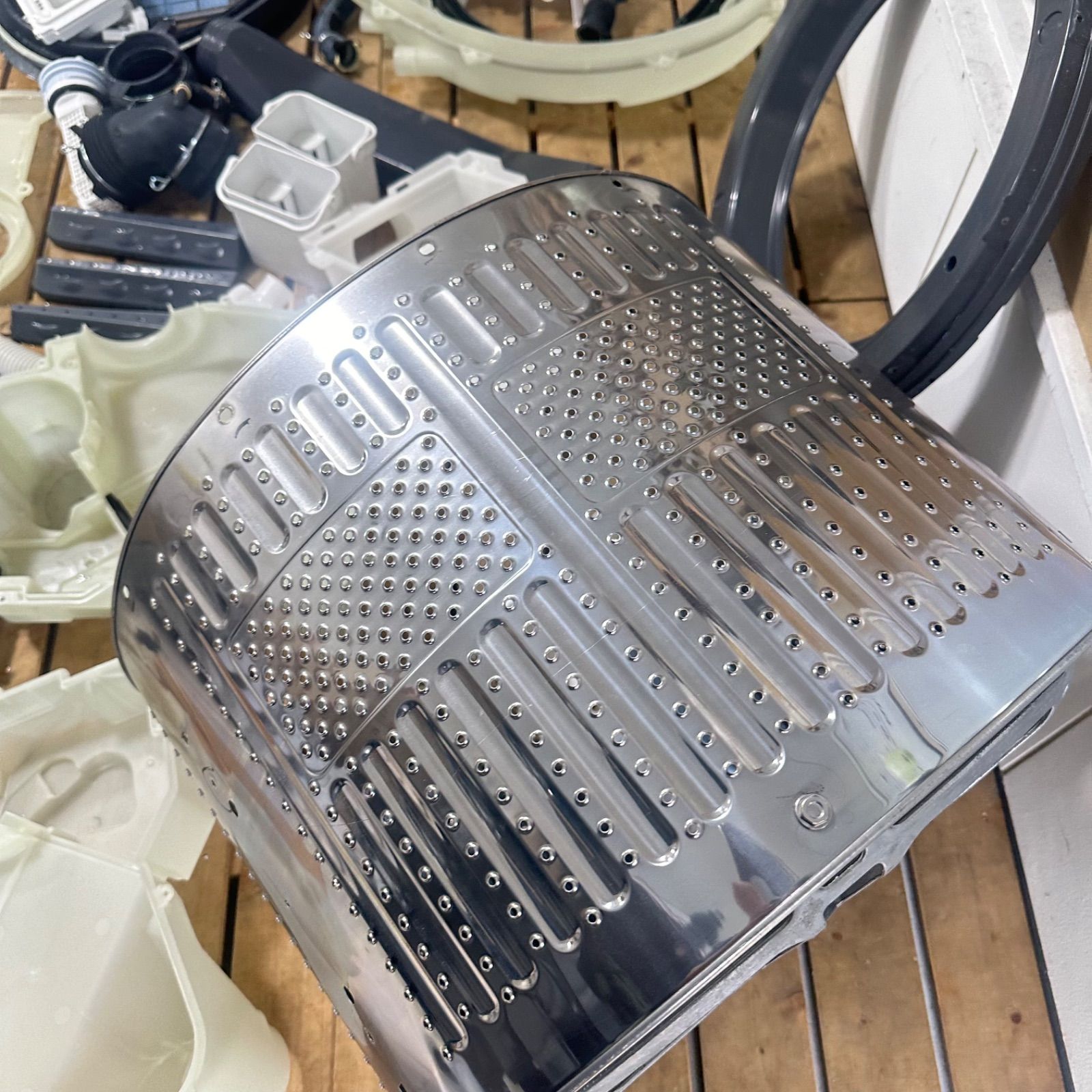 ドラム式洗濯機 完全分解洗浄