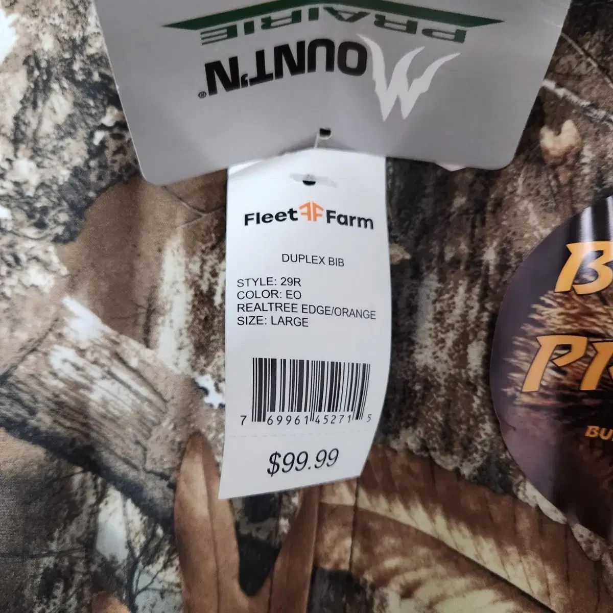  H 460 L Mount n Prairie ハンティング リアルツリー サスペンダー ズボン オーバーオール つなぎ パンツ