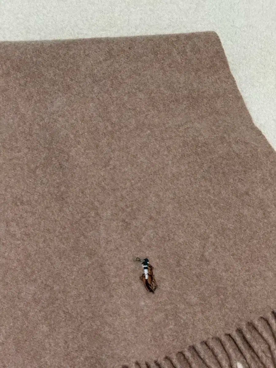 ポロラルフローレン マフラー ブラウン