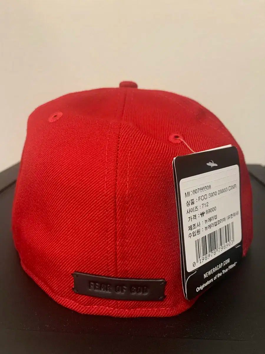 ニューエラ フィアオブゴッド シンシナティ レッド