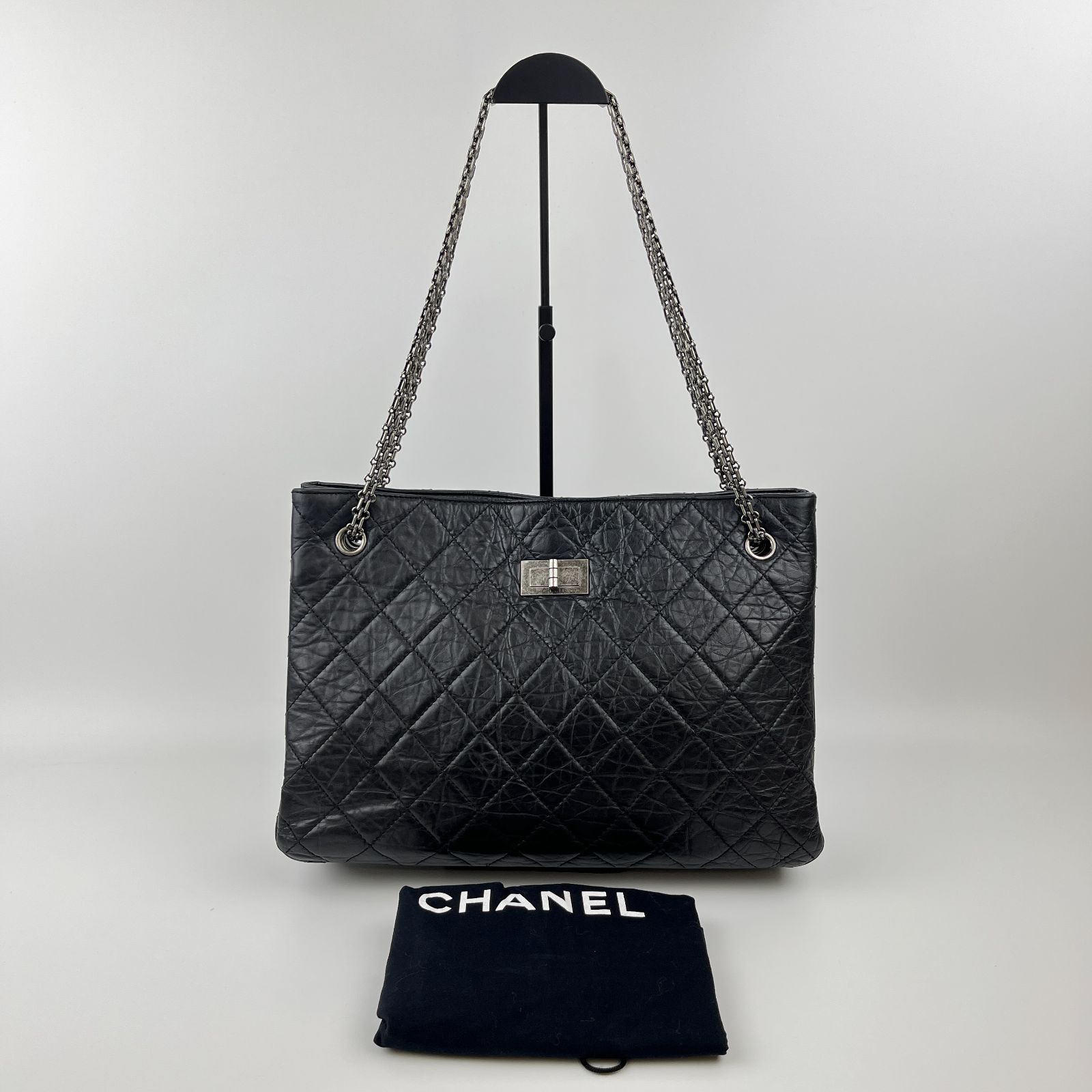 中古】CHANEL シャネル ココマーク マトラッセ 2.55 チェーン