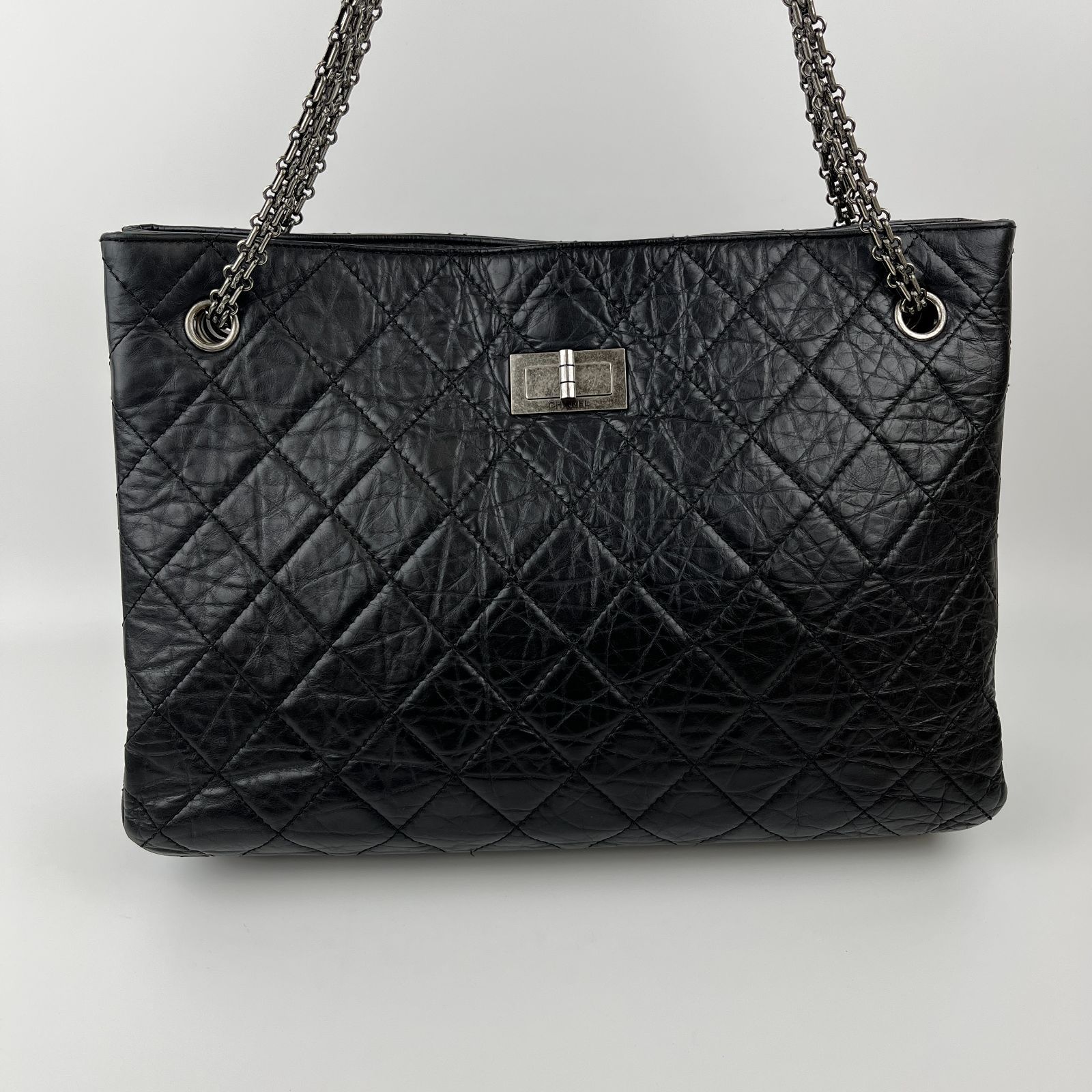 中古】CHANEL シャネル ココマーク マトラッセ 2.55 チェーン