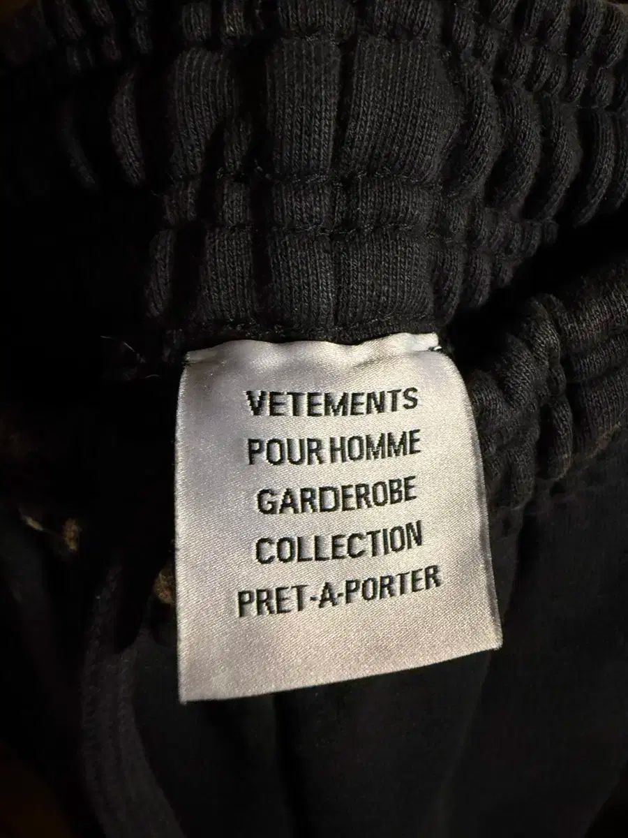  S ヴェトモン ブリーチ ツートン パンツ ジョガーパンツ スウェットパンツ パンツ