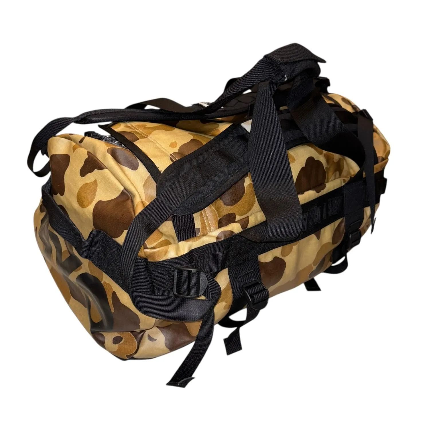 2006 JUNYA MAN NORTH FACE CAMO DUFFEL BAG ジュンヤマン ノースフェイス ダッフルバッグ ダックハンターカモ OR-K201