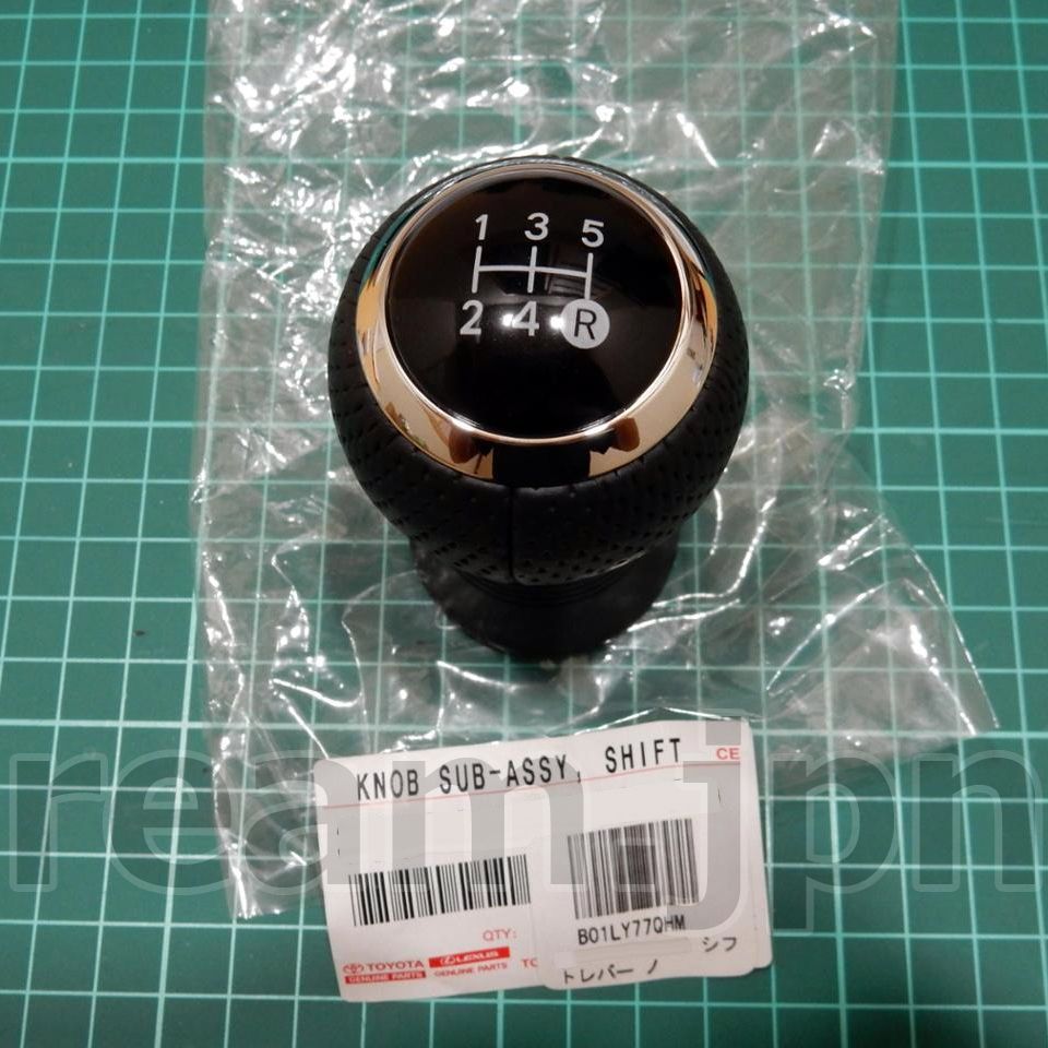 ♥ トヨタ純正 130 ヴィッツ RS MT用 シフトノブ 本革 レザー 5速 ビッツ ミッション TOYOTA GENUINE VITZ LEATHER SHIFT KNOB JDM