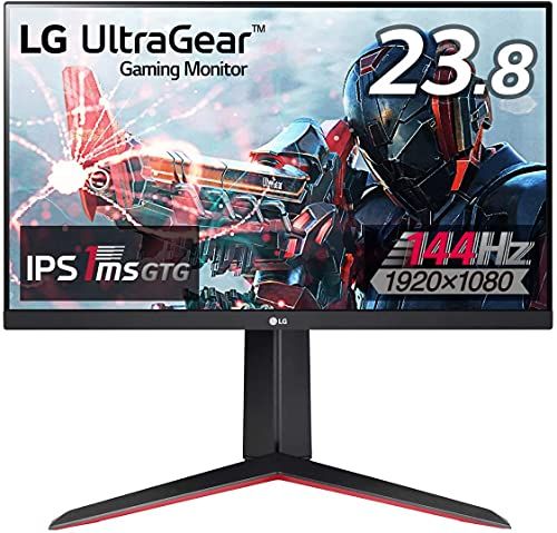 LG フレームレス ゲーミングモニター UltraGear 24GN650-BAJP 23.8インチ|フルHD|IPS|