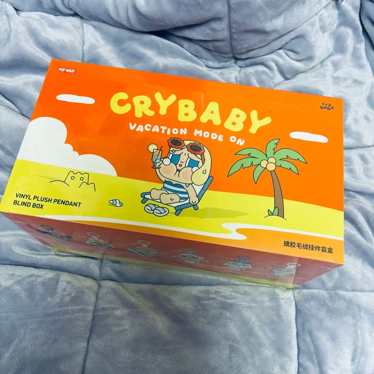 当日 POP MART クライベイビー 休暇日記 一緒にサーフィンしましょう