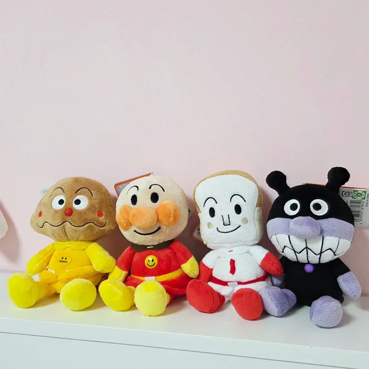 セガ アンパンマン あんさんぶるスターズ あんスタ ぬいぐるみ タグあり バイキンマン カレーパンマン キルティングバッグマン