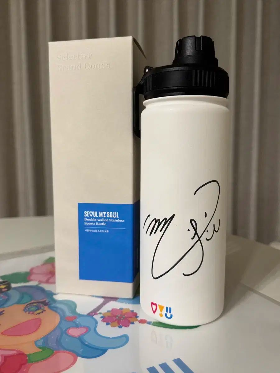 천우희 サイン入りポスター ステンレスボトル