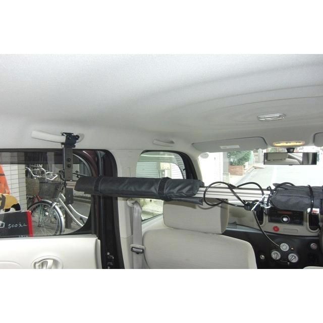 送料無料 CAP アシストグリップ金具タイプ 車内キャリア2本セット 延長ステー パッド付き 寿産業 ロッドホルダー サーフボード なみのりこぞう NAMINORIKOZOU BRIGHTFACE_UK