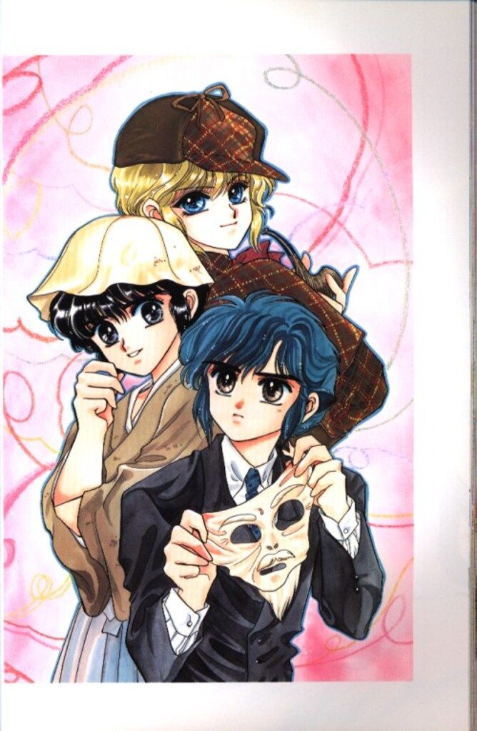 CLAMPノ絵シゴト原画展記念 ポストカード CLAMP学園 ラミネート 2025年