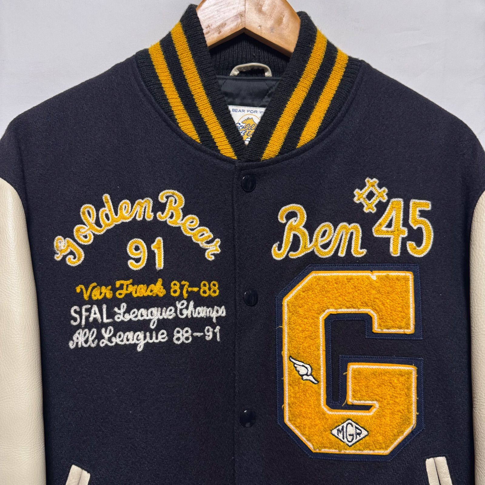 スタジャン レザー