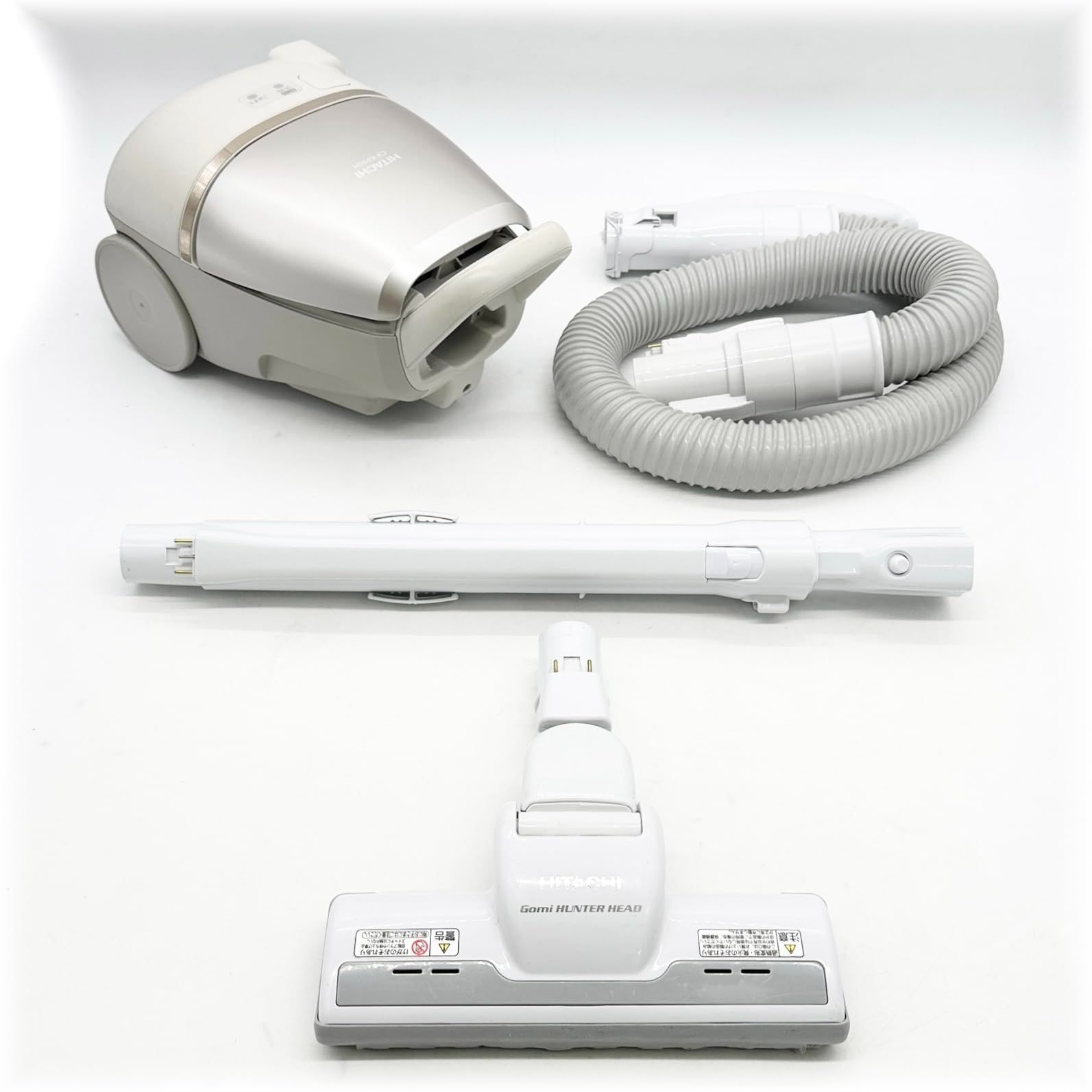 日立 掃除機 かるパック 紙パック式クリーナー CV KP 90 H N シャンパンゴールド 小型軽量ボディ 強力パワー620 W 自走式 通常 1574