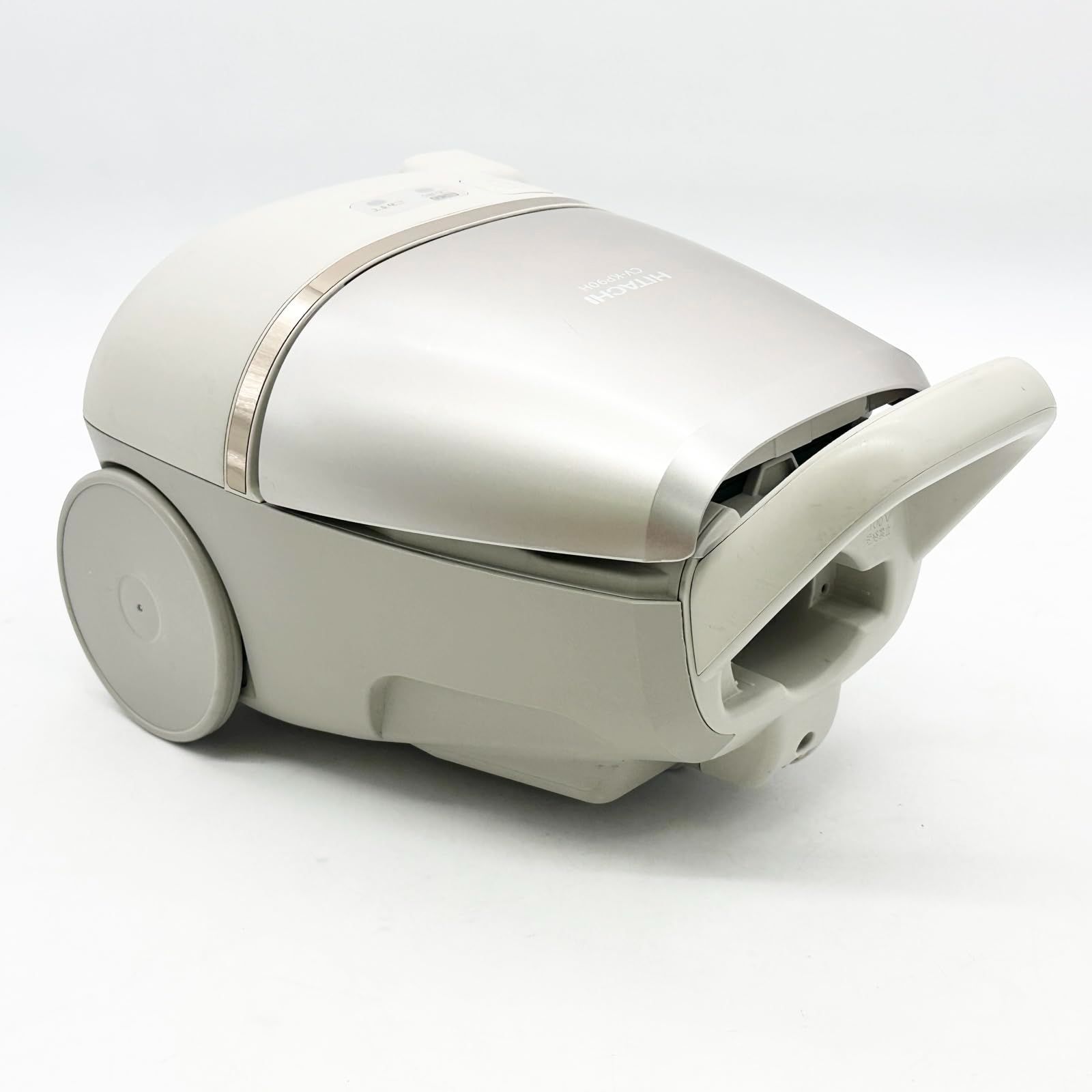 日立 掃除機 かるパック 紙パック式クリーナー CV-KP 90 H N シャンパンゴールド 日本製 小型軽量ボディ 強力パワー620 W 自走式 通常 ○1574