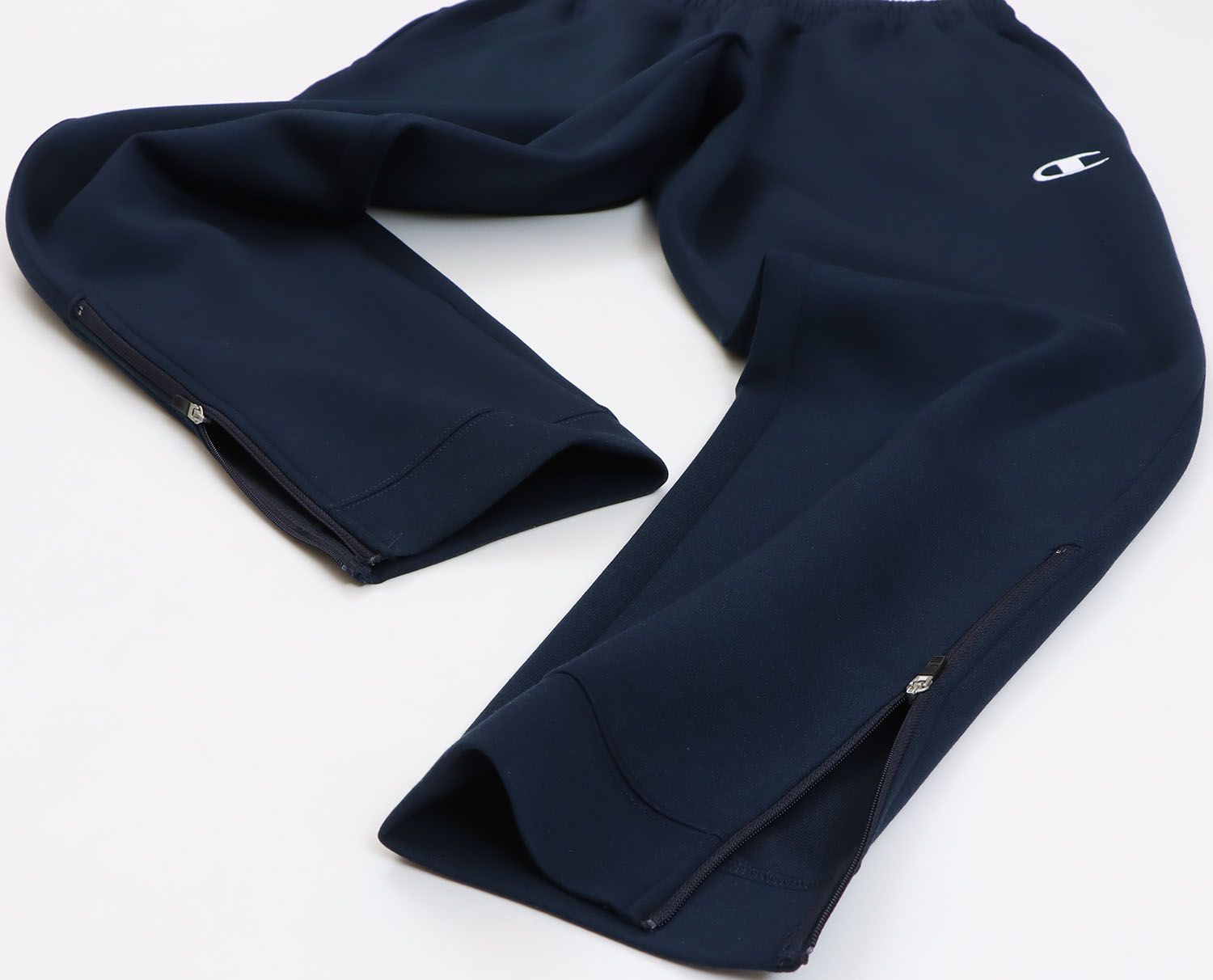 チャンピオン Champion LONG PANTS メンズ レディース ロングパンツ 長ズボン ニット チーム シンプル 保温 スポーティー トレーニング ストレッチ素材 C 3-BS 211 3 BS 370 ネイビー