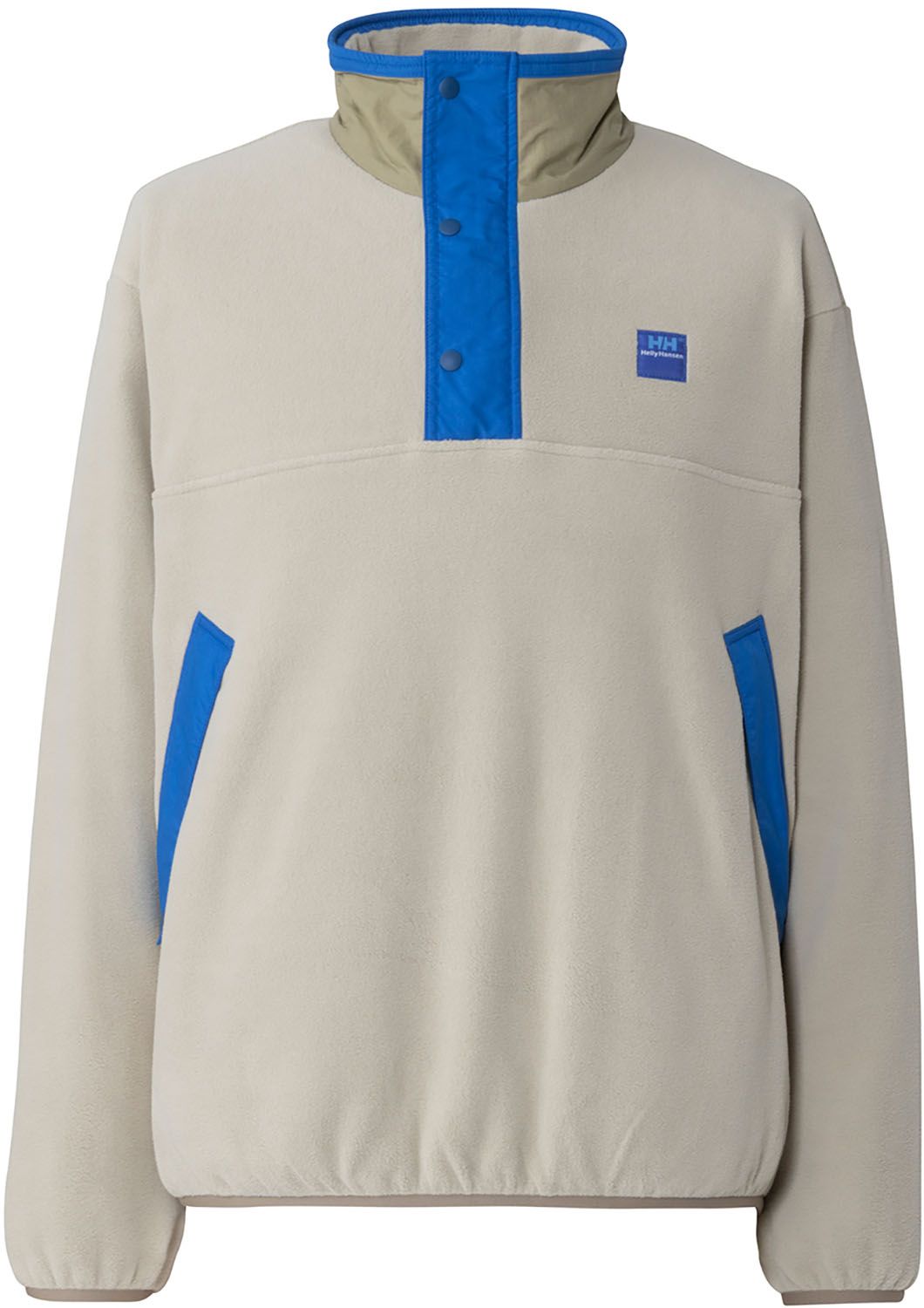 ヘリーハンセン Helly Hansen アウトドア TSC FLEECE PULLOVER JACKET メンズ フリース ジャケット アウター 薄手 秋冬 春 保温 防寒 重ね着 上着 ミドラー HH52598 GE グレーベージュ