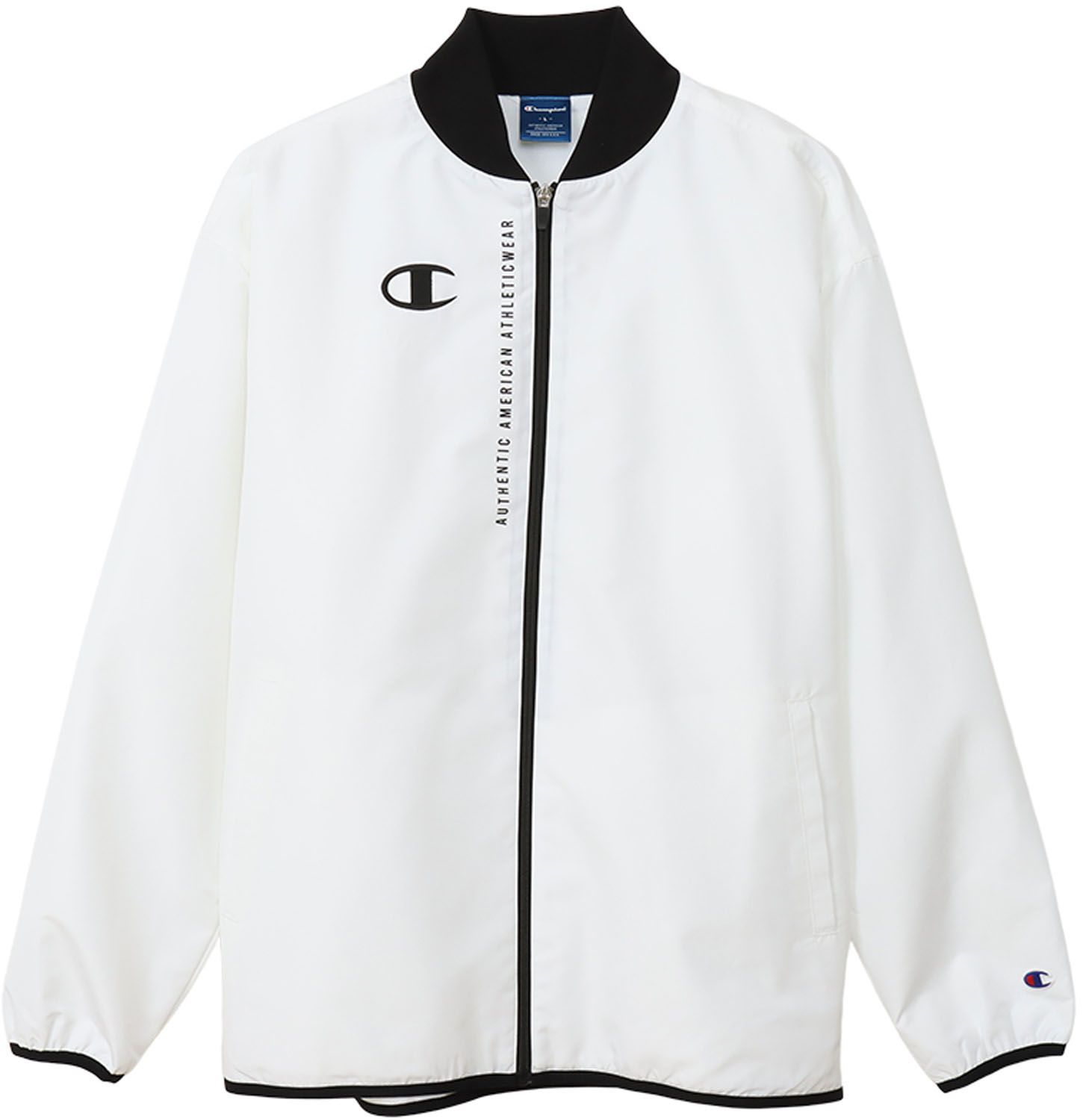 チャンピオン Champion ウィンドブレーカージャケット メンズ レディース ウインドジャケット 上着 アウター 羽織 部活 チーム 保温 撥水 反射機能 防風 クラブ活動 通学 ジム C 3 ASC 17 78 G ゴールドベージュ